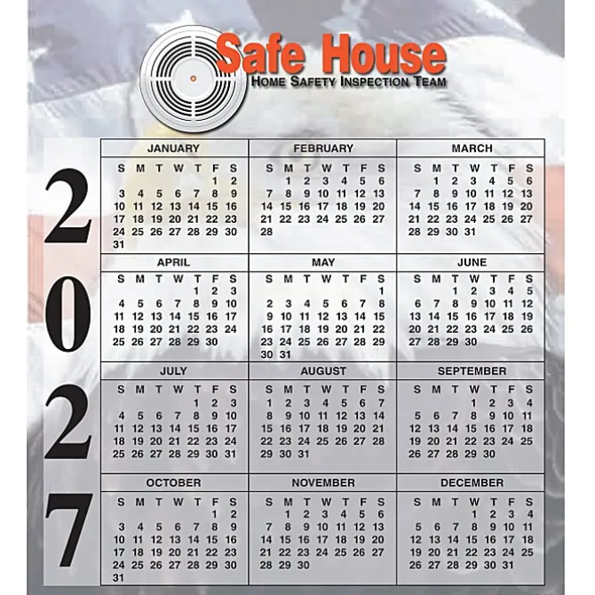 Calendar Magnet - Small - Patriotic