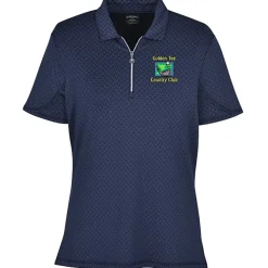 Callaway All-Over Stitched Chev Polo - Ladies'