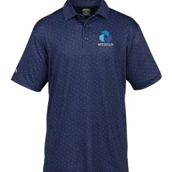 Callaway Micro Chev Print Polo