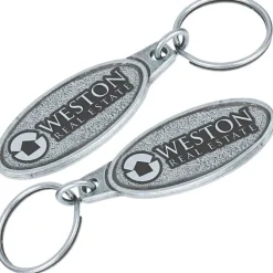 Camden Metal Keychain - Oval