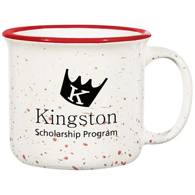 Campfire Ceramic Mug - Colored Halo - 15 oz