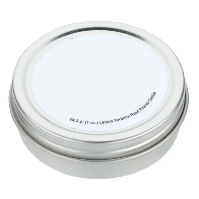 Candle in Metal Tin - 1 oz - Lemon Verbena