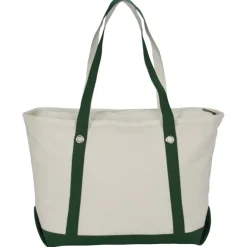 Canvas 12-oz Sailing Zip Top Tote - 14 inches x 23 inches - 24 hr
