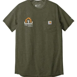 Carhartt Force Pocket T-Shirt - Embroidered