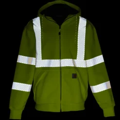 Carhartt High-Visibility Thermal-Lined Full-Zip Hoodie