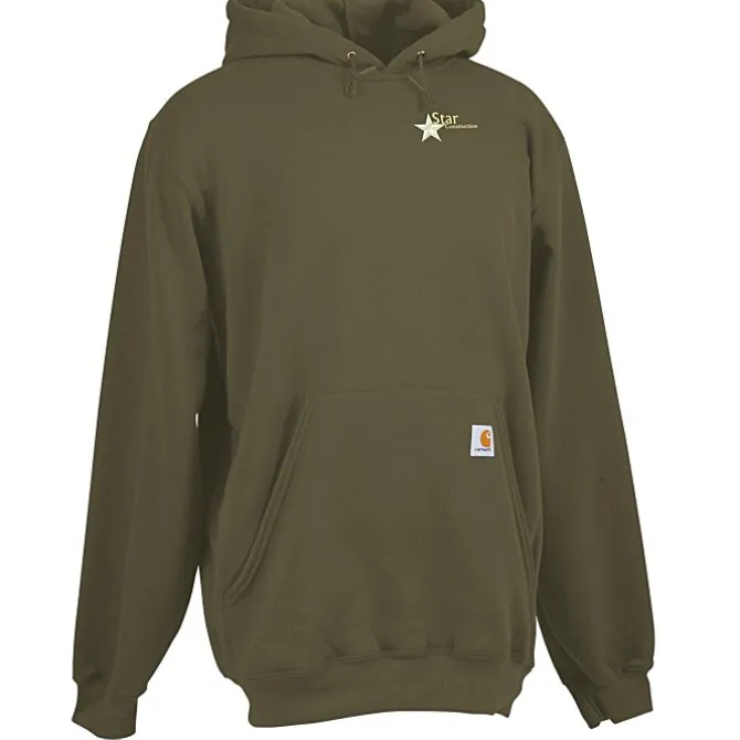 Carhartt Midweight Hooded Sweatshirt - Embroidered - 24 hr