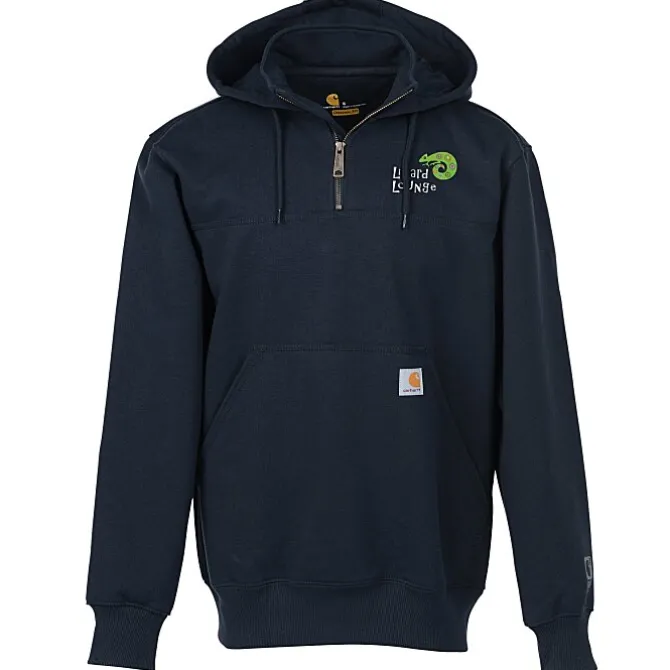 Carhartt Paxton Heavyweight 1/4-Zip Hoodie - Embroidered - 24 hr