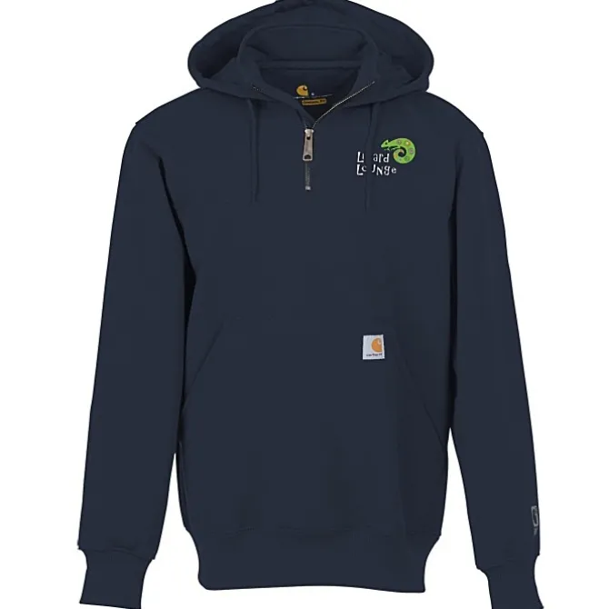 Carhartt Paxton Heavyweight 1/4-Zip Hoodie - Embroidered - 24 hr