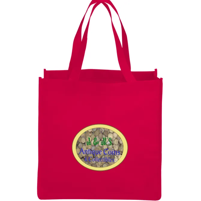 Celebration Shopping Tote Bag - 13 inches x 13 inches - Full Color