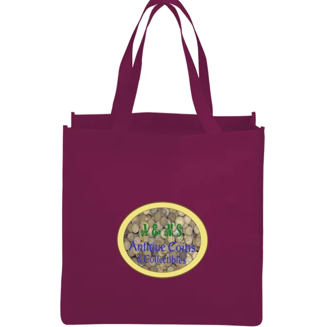 Celebration Shopping Tote Bag - 13 inches x 13 inches - Full Color