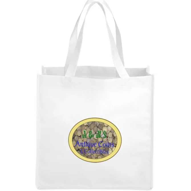 Celebration Shopping Tote Bag - 13 inches x 13 inches - Full Color