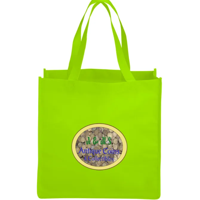Celebration Shopping Tote Bag - 13 inches x 13 inches - Full Color
