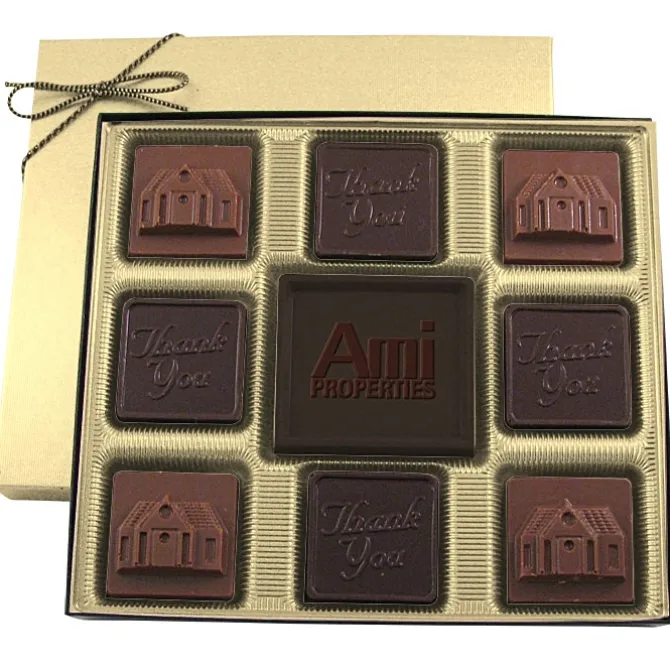 Centerpiece Chocolates - 6 oz. - Thank You & House