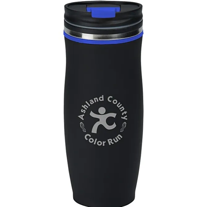 Charles Travel Tumbler - 16 oz - Laser Engraved