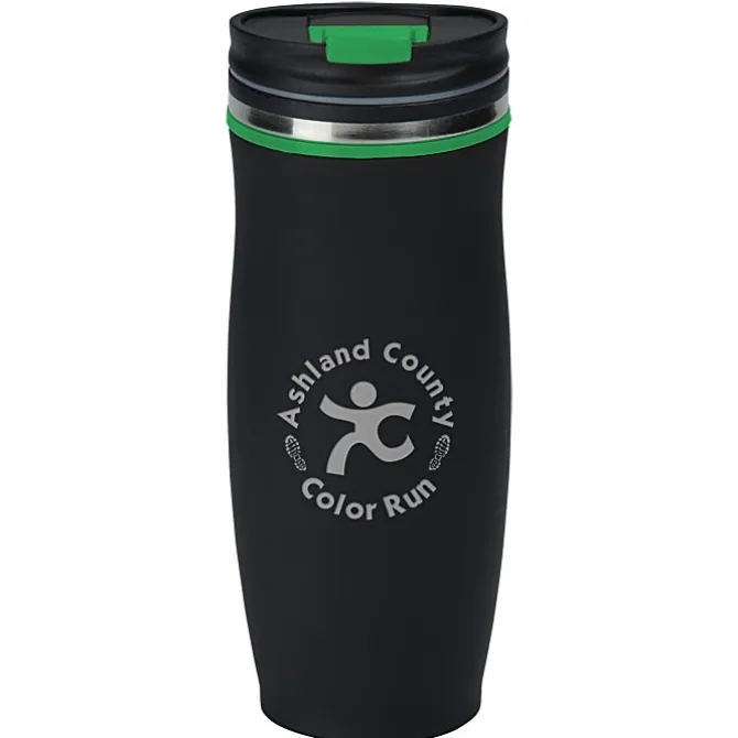 Charles Travel Tumbler - 16 oz - Laser Engraved