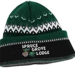 Chevron Heavyweight Beanie with Cuff