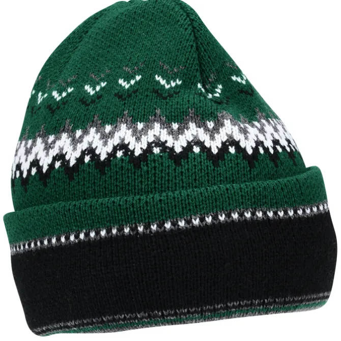 Chevron Heavyweight Beanie with Cuff