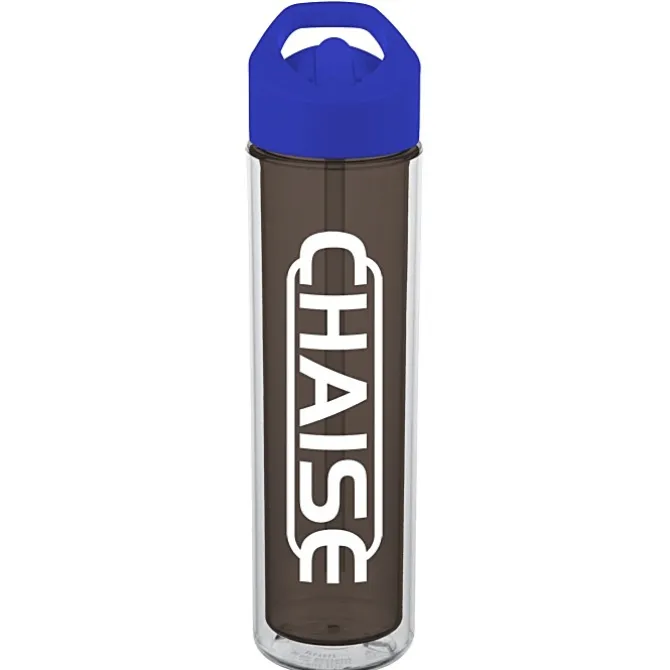 Chiller Insulated Bottle with Flip Straw Lid - 16 oz