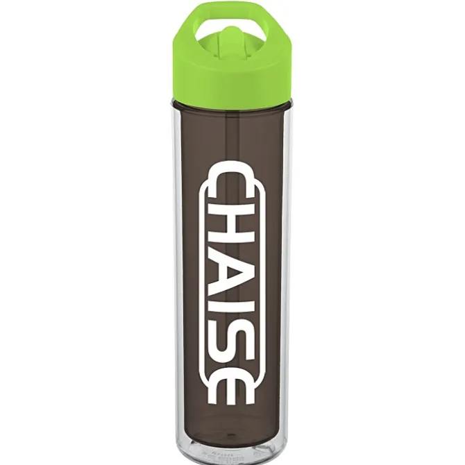 Chiller Insulated Bottle with Flip Straw Lid - 16 oz