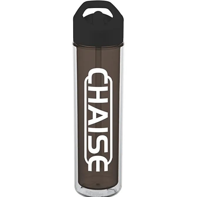 Chiller Insulated Bottle with Flip Straw Lid - 16 oz