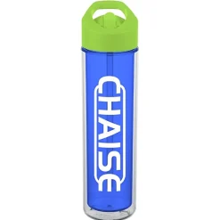 Chiller Insulated Bottle with Flip Straw Lid - 16 oz