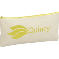 Chroma Zip Cotton Pouch - 5 1/2 inches x 11 inches