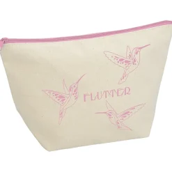 Chroma Zip Tweedle Dum Cotton Pouch - 7 1/4 inches x 10 3/4 inches