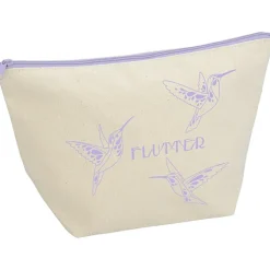 Chroma Zip Tweedle Dum Cotton Pouch - 7 1/4 inches x 10 3/4 inches