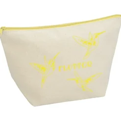 Chroma Zip Tweedle Dum Cotton Pouch - 7 1/4 inches x 10 3/4 inches