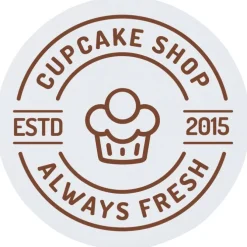 Circle Sticker - 7 inches