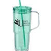 Clair Acrylic Mug with Straw - 30 oz