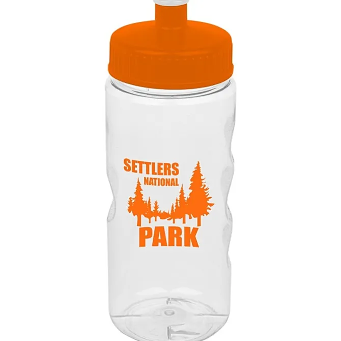 Clear Impact Mini Mountain Bottle - 22 oz