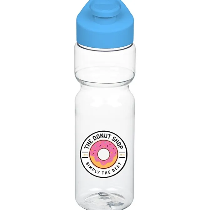 Clear Impact Olympian Bottle with Flip Carry Lid - 28 oz - Full Color
