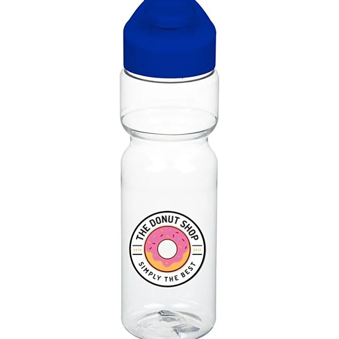 Clear Impact Olympian Bottle with Flip Carry Lid - 28 oz - Full Color