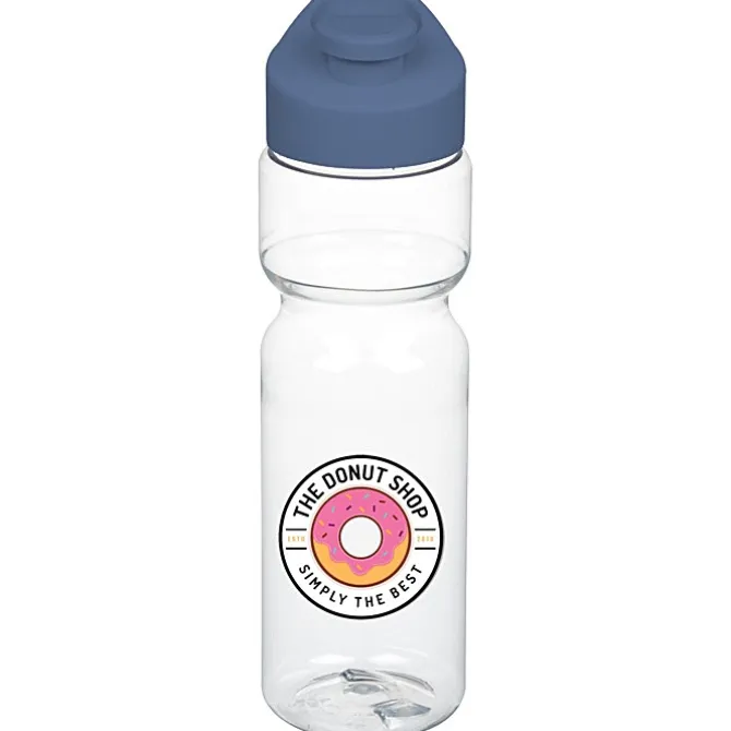 Clear Impact Olympian Bottle with Flip Carry Lid - 28 oz - Full Color