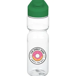 Clear Impact Olympian Bottle with Flip Carry Lid - 28 oz - Full Color