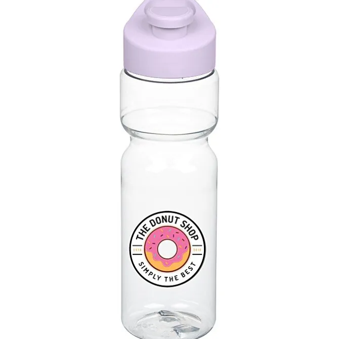 Clear Impact Olympian Bottle with Flip Carry Lid - 28 oz - Full Color