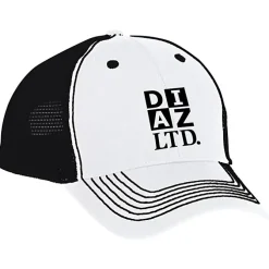 Color Accent Mesh Snapback Cap