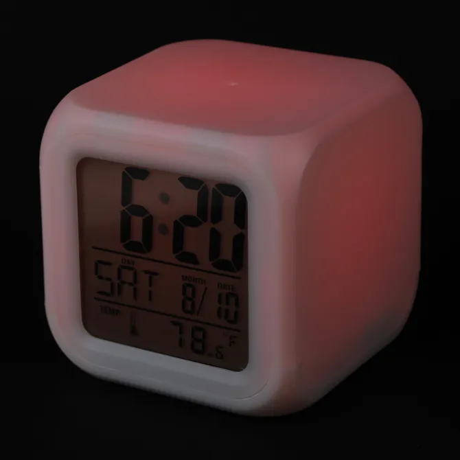 Color Changing LED Alarm Clock
