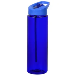 Colorful Bottle with Flip Straw Lid - 24 oz
