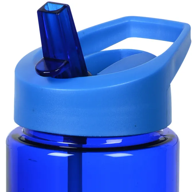 Colorful Bottle with Flip Straw Lid - 24 oz