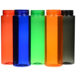 Colorful Bottle with Trendy Lid - 24 oz