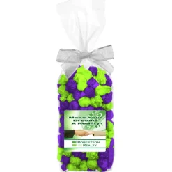 Colorful Popcorn Gift Bag