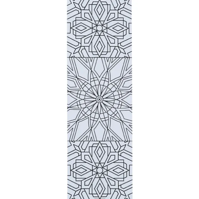 Coloring Bookmark - Geometric