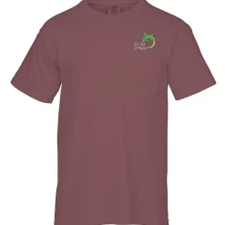 Comfort Colors Garment-Dyed 6.1-oz Pocket T-Shirt - Embroidered