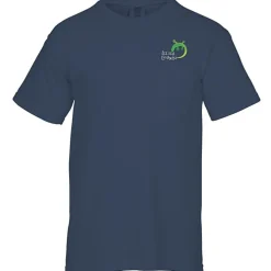 Comfort Colors Garment-Dyed 6.1-oz Pocket T-Shirt - Embroidered