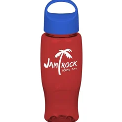 Comfort Grip Bottle with Oval Crest Lid - 27 oz.