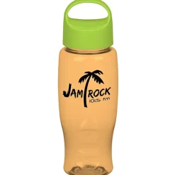 Comfort Grip Bottle with Oval Crest Lid - 27 oz.