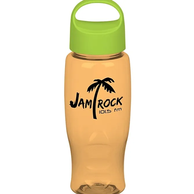 Comfort Grip Bottle with Oval Crest Lid - 27 oz.