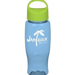 Comfort Grip Bottle with Oval Crest Lid - 27 oz.
